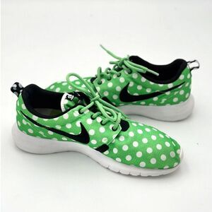 Vintage Nike Roshe Run NM ‘Polka Dot’ – Green/White | M 8.5 / W 10
